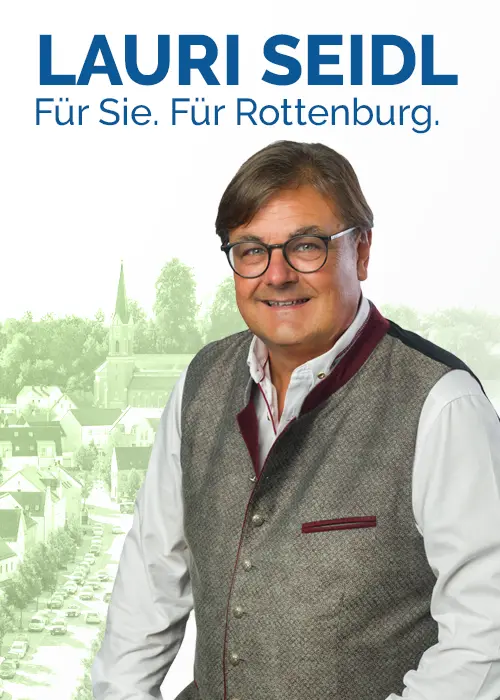 Lauri Seidl- Für Sie. Für Rottenburg. Ihr Bürgermeisterkandidat