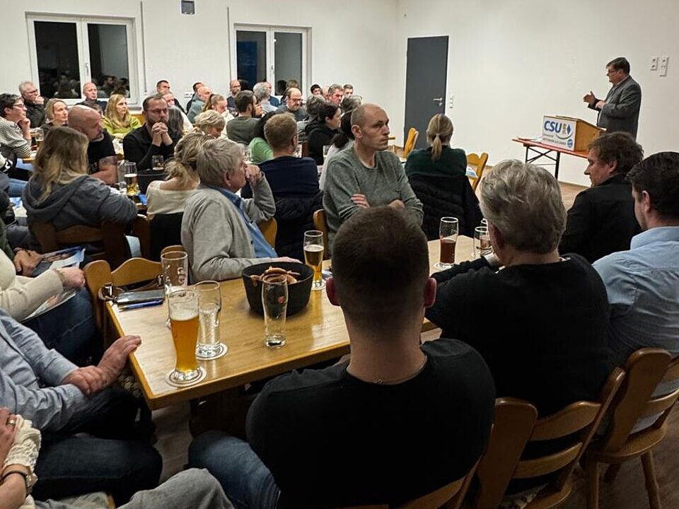 Wahlveranstaltung in Niedereulenbach: Breites Know-How auf der CSU Kandidatenliste