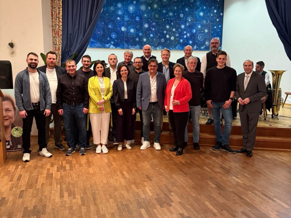 Wahlkampfabschluss der CSU Rottenburg im Gastof Eigenstetter